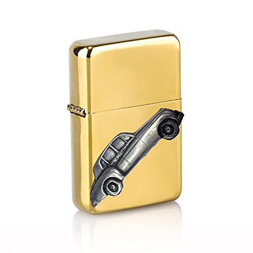 Briquet à essence British Car Royce Cloud 2 doré pour vos sorties en plein air