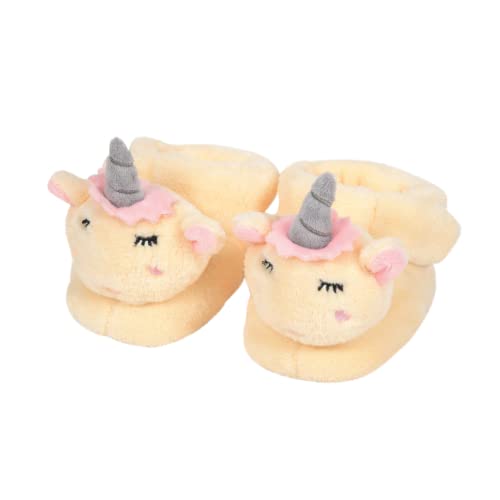 Chaussons licorne pour fille parfaits pour réchauffer bébé au réveil