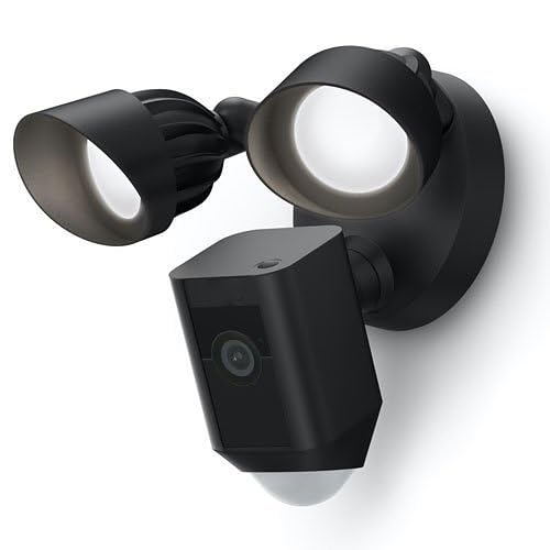 Floodlight Cam Wired Plus, Outdoor IP Camera, Black (B08F6DWKQP)