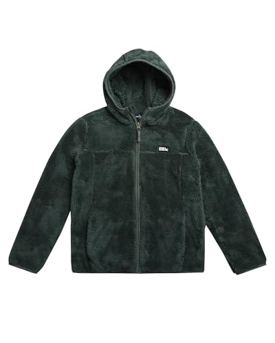 Image of Eddie Bauer Kids' Zip Up - Kids' Full Zip Ultra Soft Sherpa Fleece Hoodie Sweatshirt for Boys and Girls (5-20)
