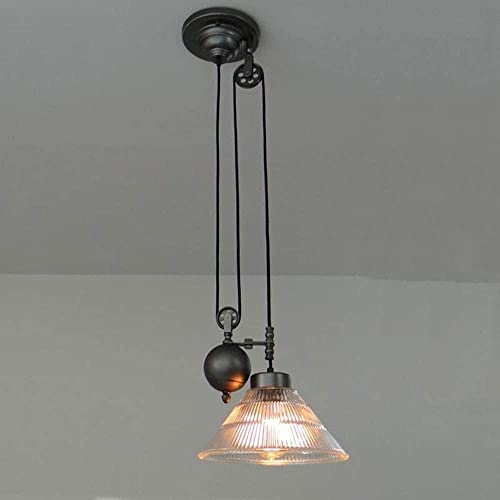 Lámpara de techo loft ajustable estilo retro industrial E26 4