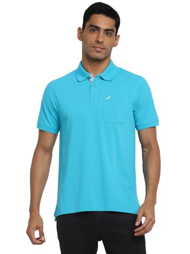 Image of AMERICAN CREW Polo Collar T-Shirt for Men with Pocket