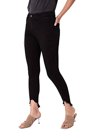 Kan Can Women's High Rise Ankle Skinny Jeans3