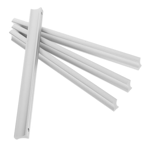 DOITOOL 4個 キッチンキャビネット用アルミ合引き出し取っ手 マルデザインで耐久性あり 簡単取付けで多用途対応 タンスや食器棚に