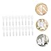 NOLITOY 30pcs Toothbrush for Inmates Durable Self Harming Toothbrushes Compact Design for Correctional Facilities Essential Tooth Clean Tools