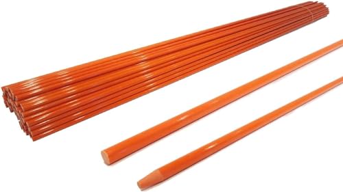 The ROP Shop Pack of 20 Driveway Markers, Snow Poles, Stakes, Rods, 48 inches, 1/4 inch
