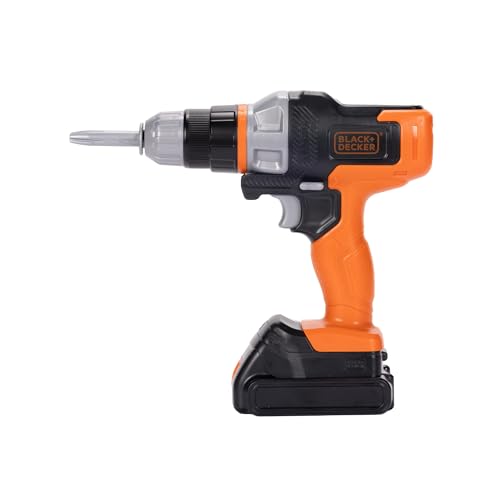 JAKKS Pacific Black+Decker Matrix Jr. Power Drill Kids Tools Play Toy with Forward & Reverse Drilling Action - image 5