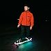 Exway Flex Paragon Electric Skateboard Longboard with Rexus Remote, Bifrost 2.0 Lighting System, Top Speed of 31 Mph, 34 Miles Range, Elastic Composite Deck, Electric Longboard for Adults & Youths
