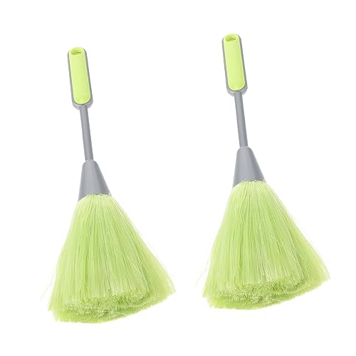 FOYTOKI Fiber Metal Keyboard Cleaning Brush Pc Air Duster Computer Dust Cleaner Washable Duster for Home