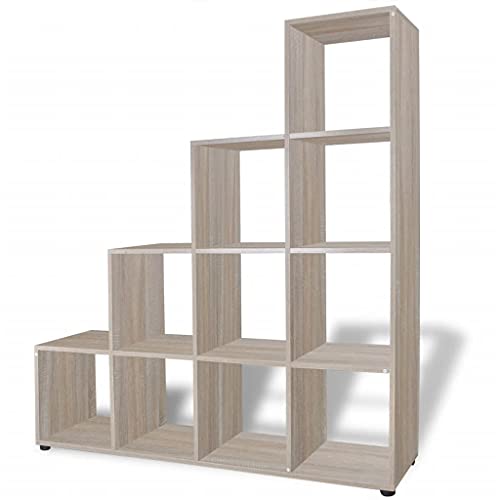 Bibliothèque/étagère 142 cm Couleur de chêne Meubles Étagères Bibliothèques – vue 3