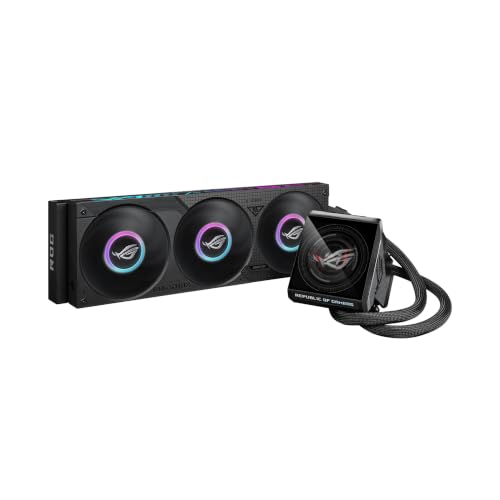 ASUS ROG Strix LC IV 360 ARGB LCD AIO Q-Connector対応 CPU クーラー 国内正規代理店品