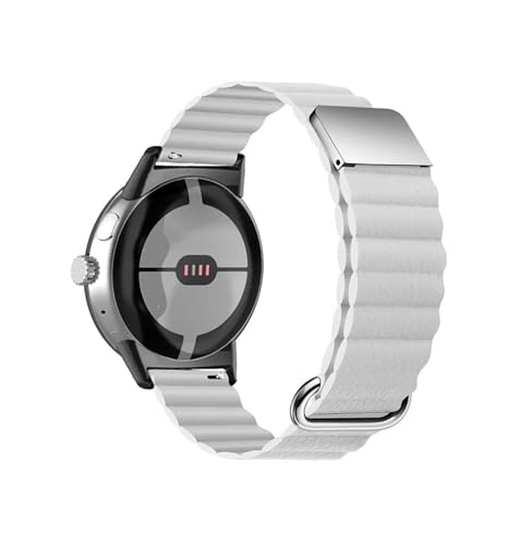 [LOKLNEYK] �e���V���J�Q���x���g�ɓK������Google Pixel 3 2 41mm 45mm�r���v�A�N�Z�T���[(White,For Pixel Watch 2)