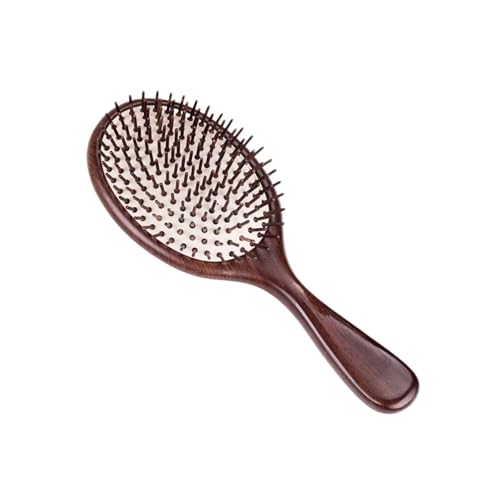 UZOURI Peines Retro for el cabello, cepillos for el cabello for masaje del cuero cabelludo, cepillo for el cabello de madera, peines for el cabello con cojín de aire for mujeres