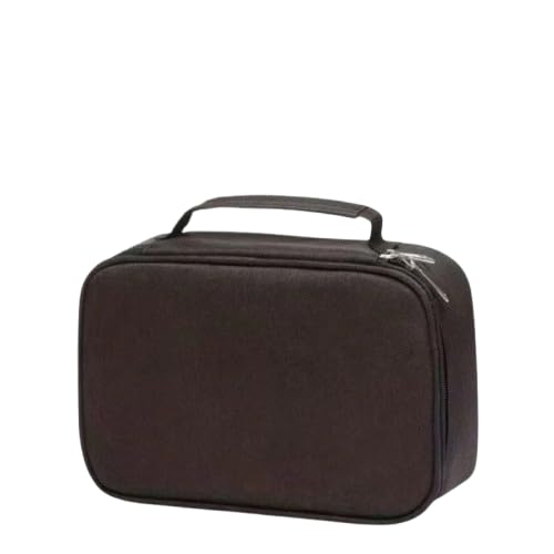 Estojo Escolar de Poliéster com Repartições, Grande Capacidade, Zíper Fechado, Durável, Unissex, 22cm x 16,5cm x 7cm