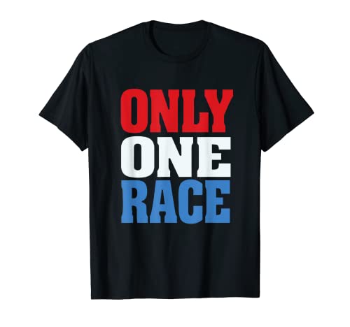 Camiseta Only One RACE (Human) Peace Rise Love ABOVE HATE Camiseta