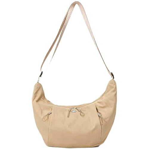 Image of Haneulbit Small Crossbody Bag for Women, Waterproof Nylon Purse with Adjustable Strap, Lightweight Shoulder Bag