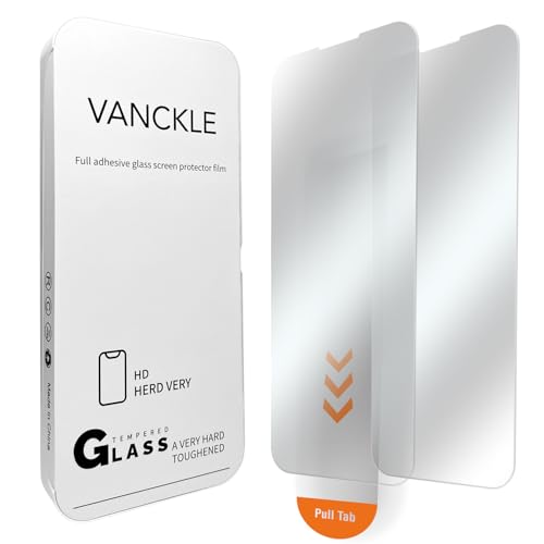 VANCKLE for iPhone Air Tempered Glass Screen Protector [Military Grade Shatterproof & Longest Durable] Auto Dust-Elimination Installation Box Bubble Free HD Clear Easy Installation 2 Pack