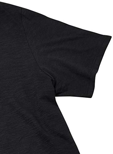 Camiseta Básica, Hering, Masculino, Preto, EXG