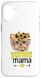 Photo Gallery custodia per iphone 16 plus yorkie mama da floreale per le mamme amanti dei cani yorkie Photo Gallery custodia per iphone 16 plus yorkie mama da floreale per le mamme amanti dei cani yorkie