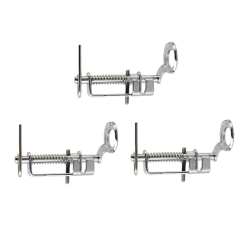 Set de 3 piezas de pies prensatelas metálicos para máquina de coser