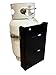 10LB ECO Propane Tank Mounting Bracket for Off-Road RV, Trailer, Campervan, Jeep by Preece Precision for 10LB Steel Propane Tanks