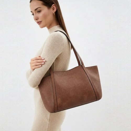 Bolso Hobo vegano para mujer estilo tote y crossbody miniatura 2