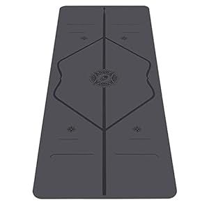 Liforme Special Yoga Mat – Patented Alignment System, Warrior-like Grip, Non-slip, Eco-friendly and Biodegradable, sweat-resistant, Long, Wide and Thick, 4.2mm thick mat for comfort