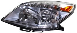 TYC Left Headlight Assembly Compatible with 2008-2009 Saturn Aura