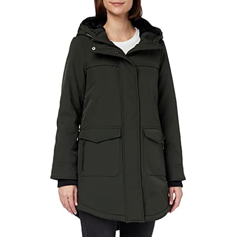 ONLY Petite Onlmaastricht Petit Otw Fn-Parka Abrigo Mujer Verde Oscuro Cover