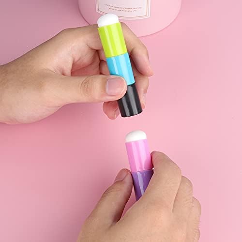 Coopay Sponge Daubers for Stencilling 6 Pack, Finger Sponge Daubers, Little Foam Daubers for Blending Inks and Pigment, Small Stencil Daubers for Card-Making, Stamping Craft and Ink Project