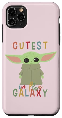 Coque iPhone 11 Pro Max Star Wars The Mandalorian Grogu Cutest In The Galaxy solide