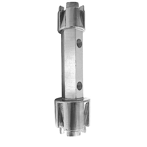 TEHAUX Aluminum Alloy Bathtub Drain Plug Wrench, Silver, 20 in