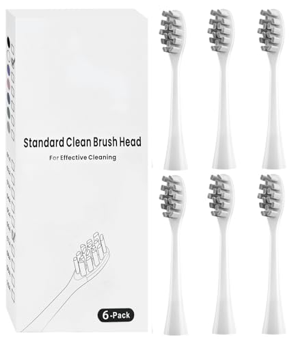 6 Stück Bürstenköpfe Kompatibel mit Oclean Elektrische Zahnbürste, Ersatzbürsten Aufsteckbürsten Passend für Oclean Flow, X Lite, X Pro, X Pro Elite, X Pro Digital usw (Weiß) 6 Stück Bürstenköpfe Kompatibel mit Oclean Elektrische Zahnbürste, Ersatzbürsten Aufsteckbürsten Passend für Oclean Flow, X Lite, X Pro, X Pro Elite, X Pro Digital usw (Weiß)