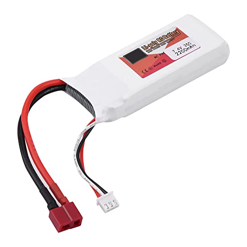 RC-Lipo-AkkuRC-LiPo-AkkuLiPo-Akku 7,4 V, 2s 7,4 V RC-LiPo-Akku Wiederaufladbarer LiPo-Akku 2s LiPo-Akku 5000 mAhFern- und App-gesteuerte Fahrzeugbatterien (17,4V 2200mAh 35C