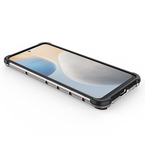 Image of Glasgow Back Case Cover Designed for Vivo X60 - Black