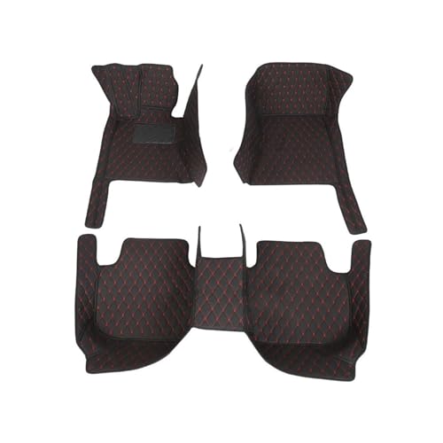 Tapis de sol de voiture sur mesure en cuir pour les voyages en Mercedes W206