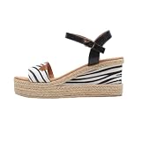 Nwarmsouth Douche-badschoenen, waterdichte schoenen met hoge hak, geweven damessandalen-2_37, indoor slipvast thuis in kleur