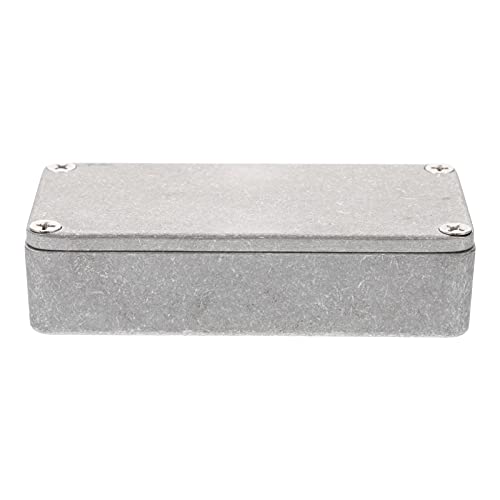Caixa De 1 Unidade Efeito Caixa De Alumínio Caso De Pedal De Efeito De Guitarra Recipiente De Metal