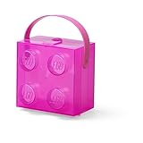 LEGO(レゴ) ハンドル付きボックス 半透明バイオレット