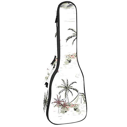 Housse ukulélé soprano rembourrée 10 mm anti-choc