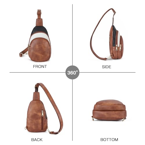 Image of Telena Crossbody Bags for Women Leather Cross Body Sling Bag for Woman Travel
