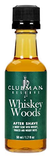 Clubman Reserve -Whiskey Woods After Shave Lotion (Pack of 4)