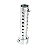 Ladieshow Universal Moto Escape Can DB Killer Silencer Silenciador Deflector Inserto Plata(35mm)