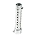 Dioche Motorrad Auspuff Schalldämpfer, Universal Motorrad Auspuff Kann DB Killer Schalldämpfer Schalldämpfer Einsatz Silber(35mm)