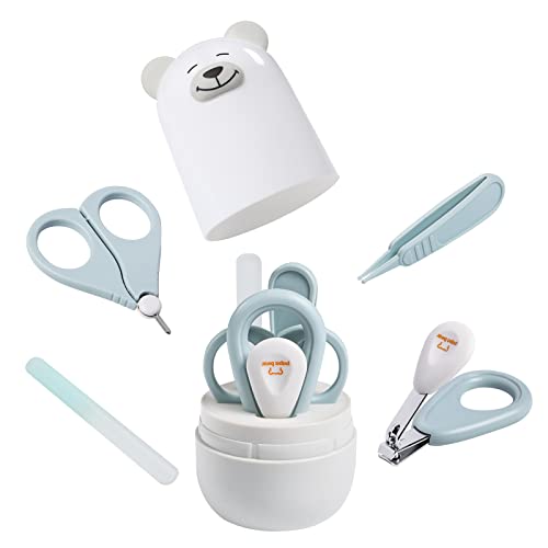 Set de coupe-ongles pour bébé nouveau-né kit manucure pédicure avec étui