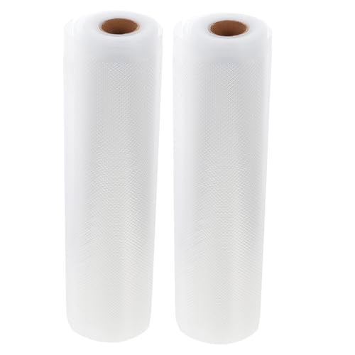 UTHCLO Vacuum Sealing Bag Set 2 Rolls Food Preservation Bag Vacuum Sealer for Commercial Use