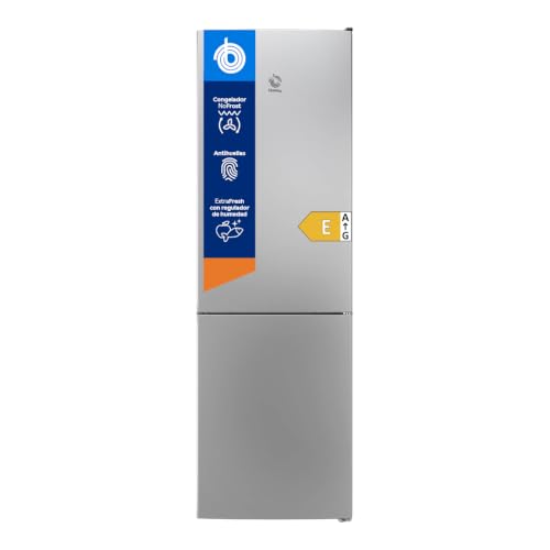 Balay, Frigorífico combinado, NoFrost, acero antihuellas, 3KFE553XI