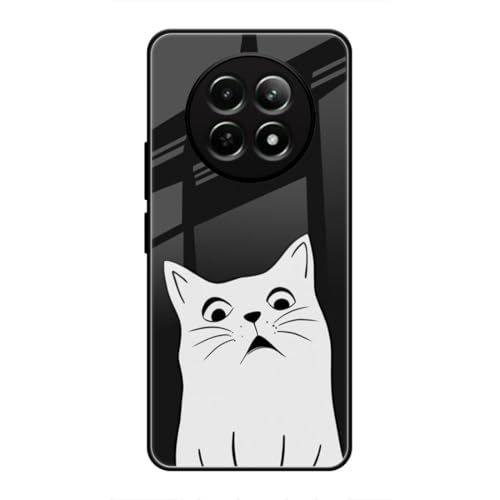 Image of SmashItUp Cat | Animal | Cute Designer Printed TPU Metal Case Mobile Back Cover for Realme 12x / Realme 12 / Realme 13 / Realme C65 / Narzo 70x (5G)