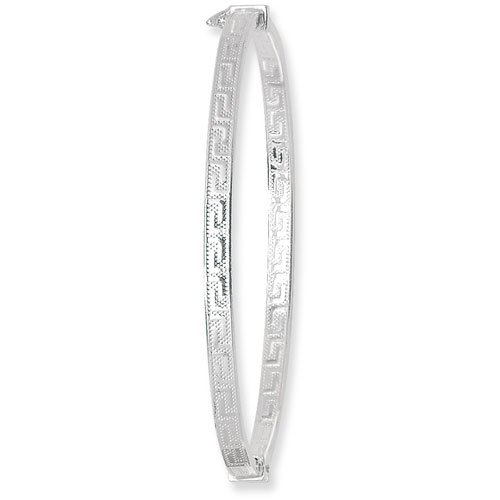 Jonc femme argent 925 bracelet rigide en métal précieux de 8g modèle WJS17280