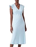 Wickelkleid ONLY Women\'s ONLMAY S/L WRAP MIDI Dress JRS Kleid, Cashmere Blue, XS